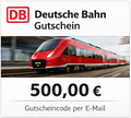 Deutsche Bahn Gutschein 500,00€ (Code) - Versand per E-Mail